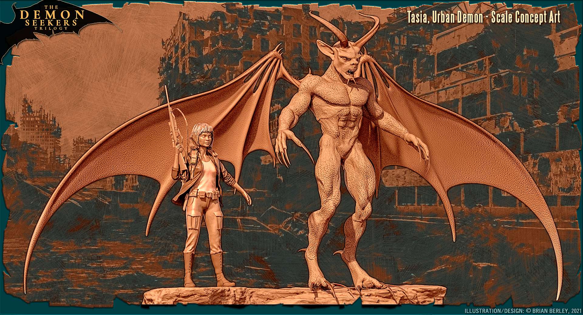 DEMON SEEKERS DECK 06 SCALE COMPARISON1A