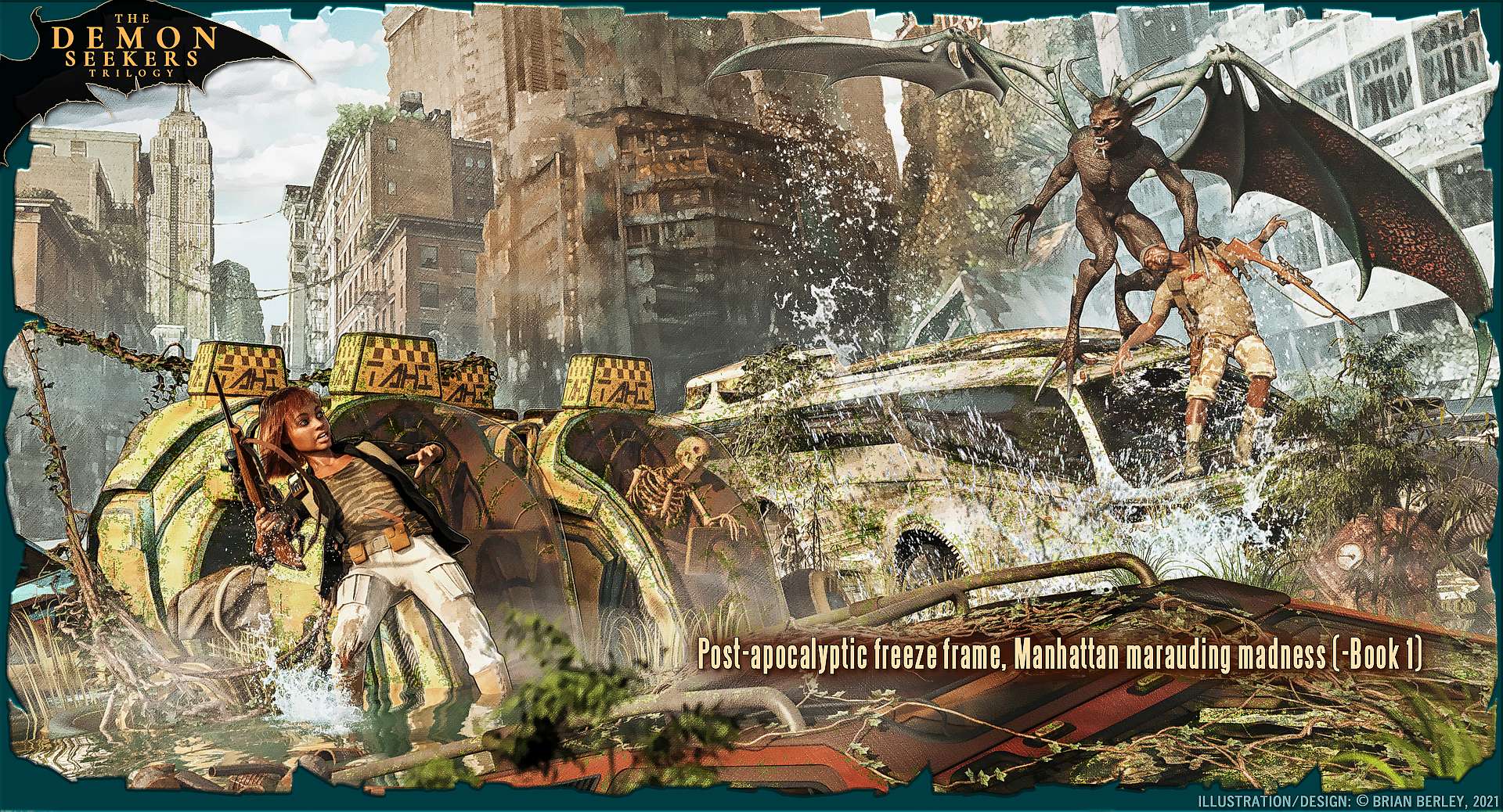 DEMON SEEKERS DECK 09 NYC STREET ATTACK1A